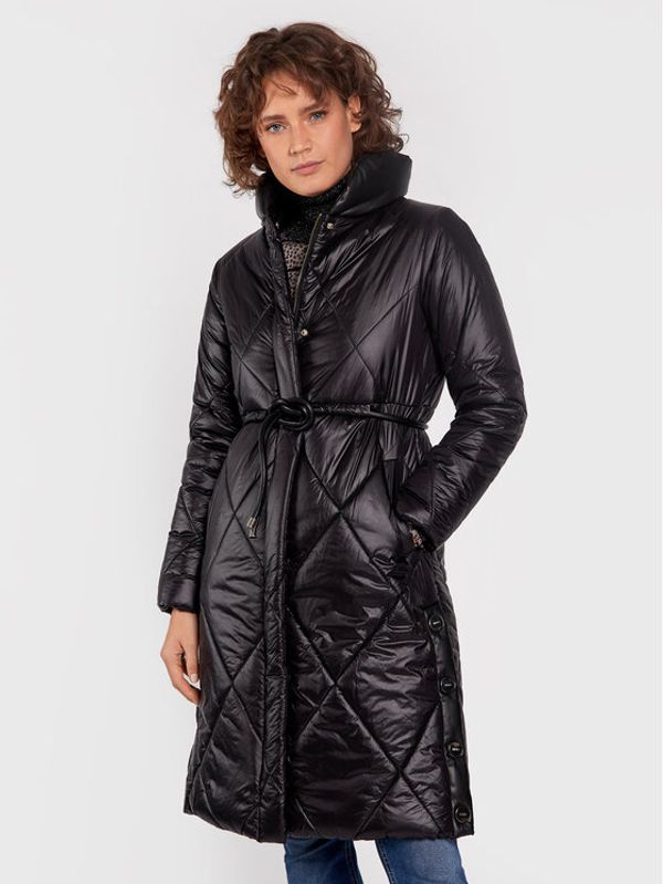 Liu Jo Liu Jo Пухено яке WF2171 T9442 Черен Regular Fit