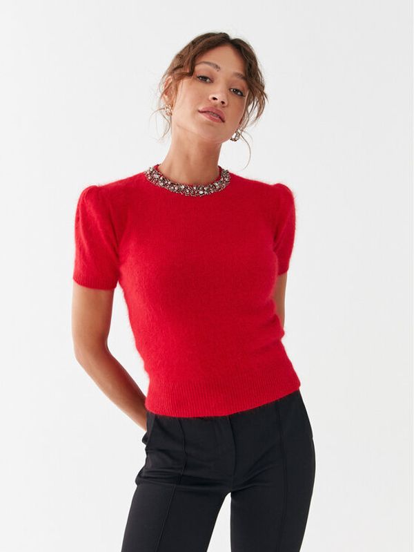 Liu Jo Liu Jo Пуловер CF3072 MA97L Червен Regular Fit