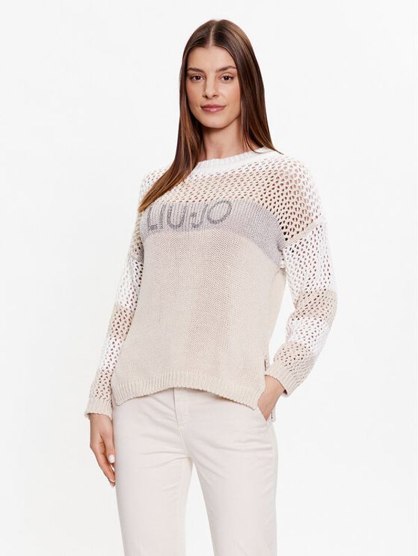 Liu Jo Liu Jo Пуловер WA3182 MA31L Бежов Regular Fit