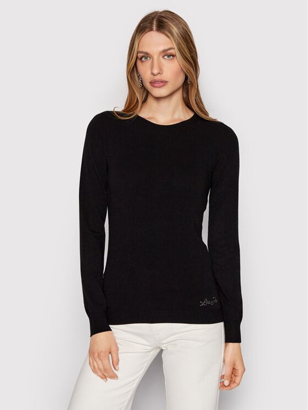 Liu Jo Liu Jo Пуловер WF2506 MA14N Черен Regular Fit