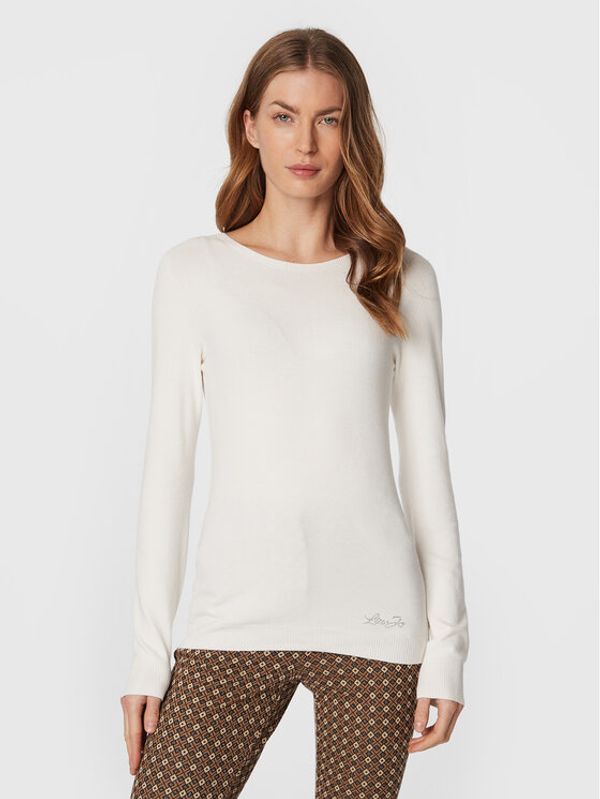 Liu Jo Liu Jo Пуловер WF2507 MA14N Бял Regular Fit