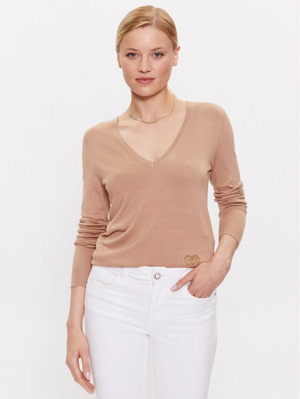 Liu Jo Liu Jo Пуловер WF3127 MA18F Бежов Regular Fit