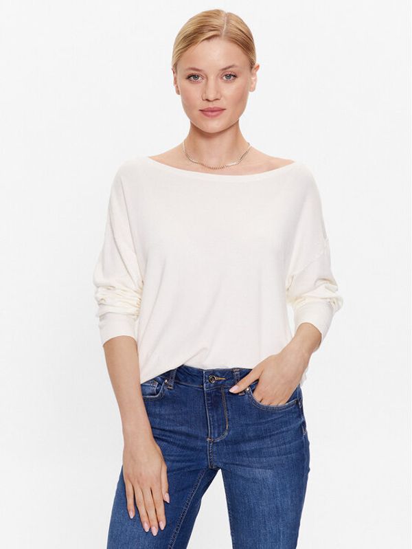 Liu Jo Liu Jo Пуловер WF3128 MA18F Бял Relaxed Fit