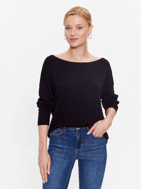 Liu Jo Liu Jo Пуловер WF3128 MA18F Черен Relaxed Fit