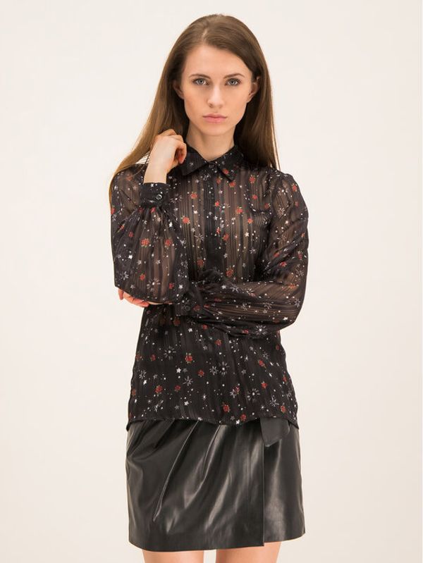 Liu Jo Liu Jo Риза Camica Pearl F69331 T4108 Черен Regular Fit