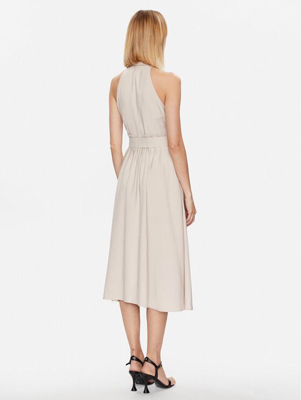 Liu Jo Liu Jo Рокля тип риза CA3348 T2508 Бежов Regular Fit