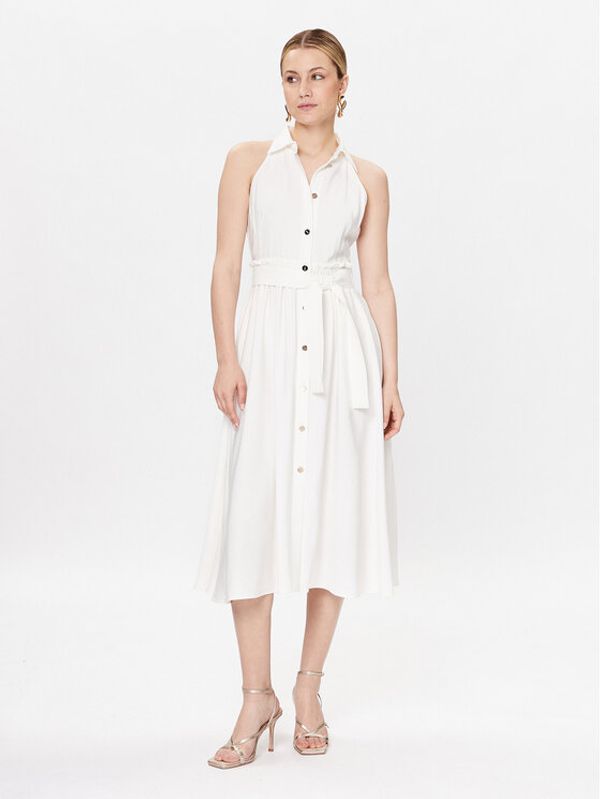 Liu Jo Liu Jo Рокля тип риза CA3348 T2508 Екрю Regular Fit