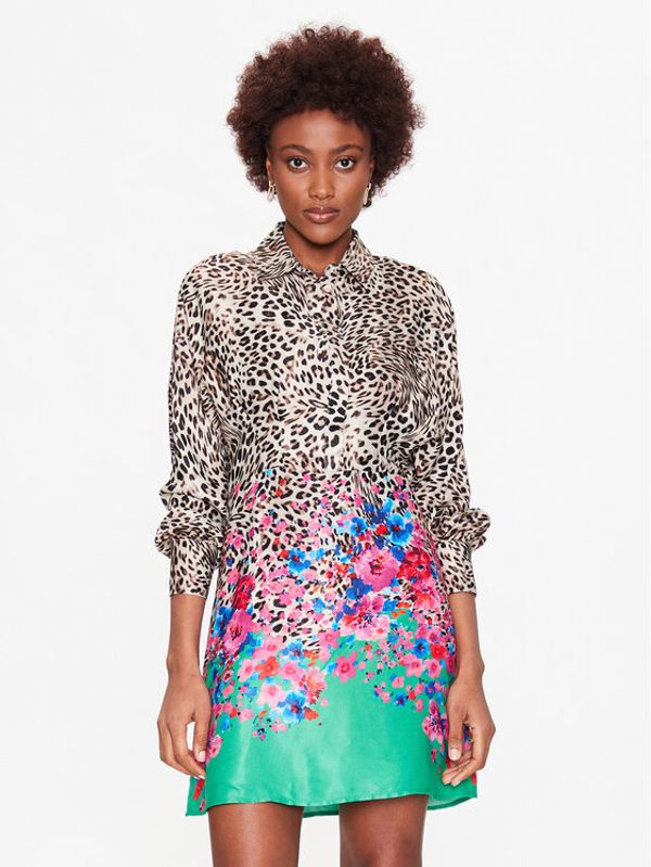 Liu Jo Liu Jo Рокля тип риза WA3116 TS033 Бежов Regular Fit