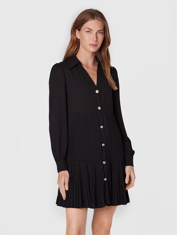 Liu Jo Liu Jo Рокля тип риза WF2316 T0414 Черен Regular Fit