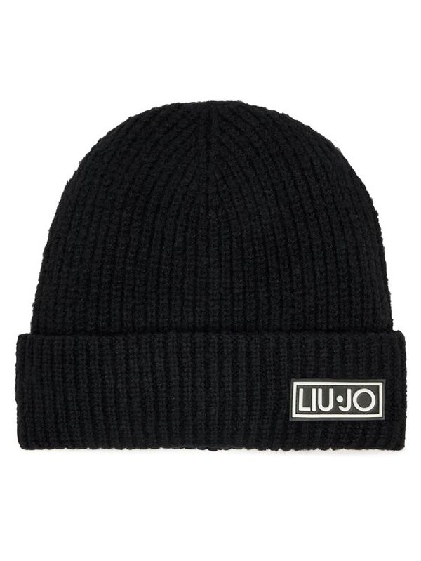 Liu Jo Liu Jo Шапка Beanie Logo Eff.Gom 2F3009 M0300 Черен