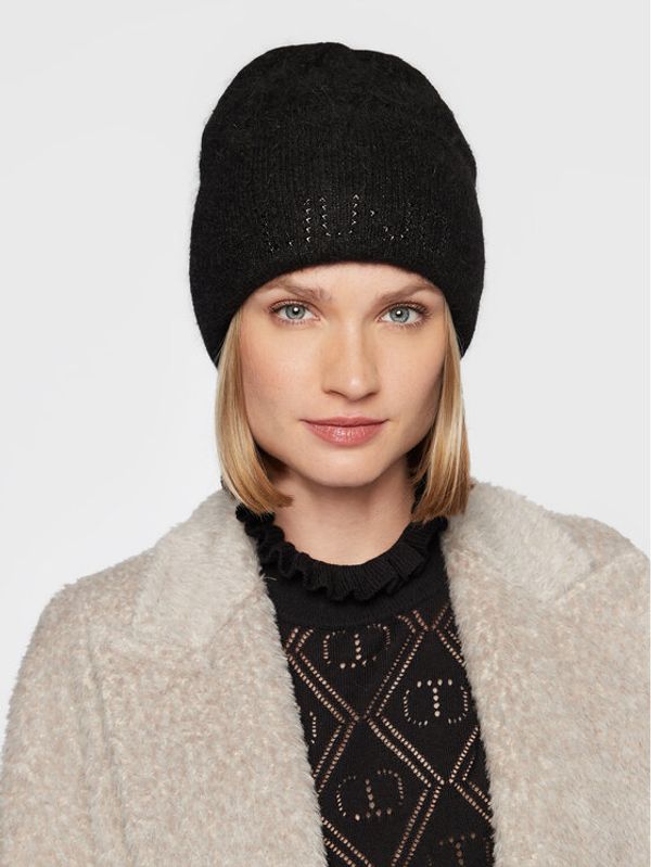 Liu Jo Liu Jo Шапка Logo Borchie 2F2017 M0300 Черен