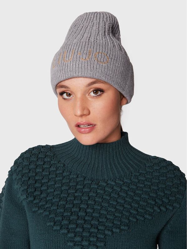Liu Jo Liu Jo Шапка Logo Borchie 3F2102 M0300 Сив