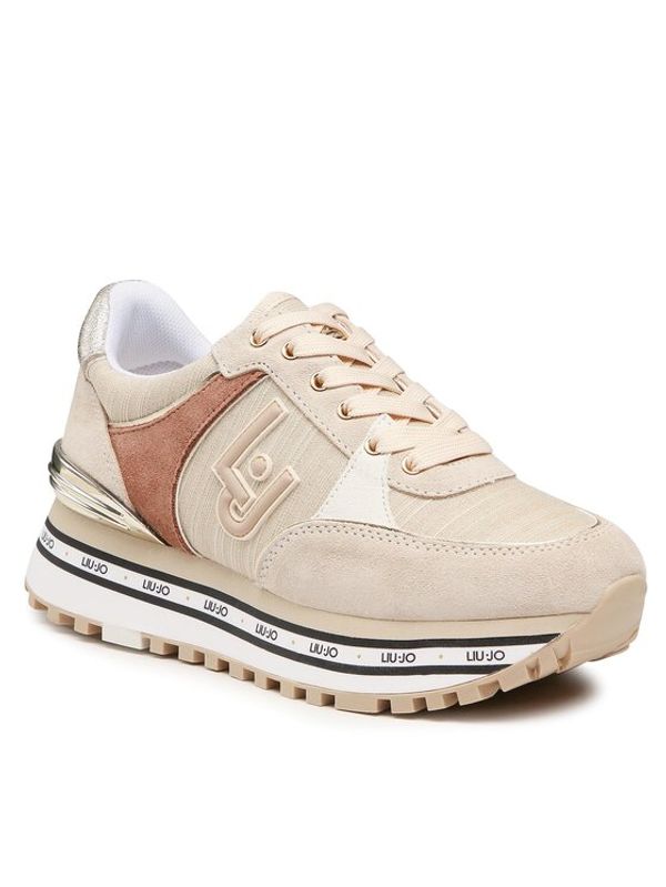 Liu Jo Liu Jo Сникърси Maxi Wonder 20 BA3019 PX037 Бежов