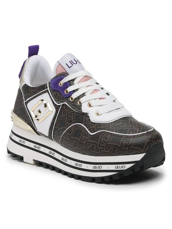 Liu Jo Liu Jo Сникърси Maxi Wonder 24 BA3021 EX057 Кафяв