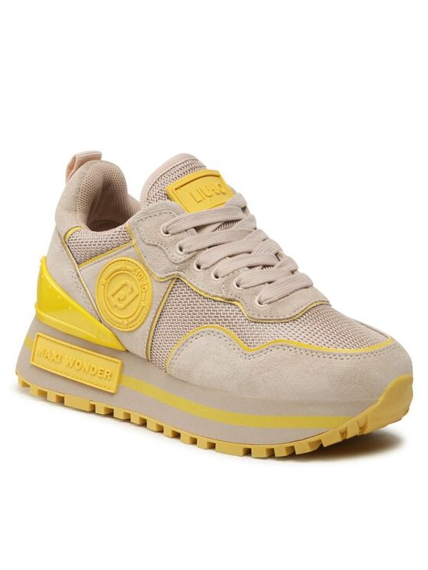 Liu Jo Liu Jo Сникърси Maxi Wonder BA3085 PX027 Бежов
