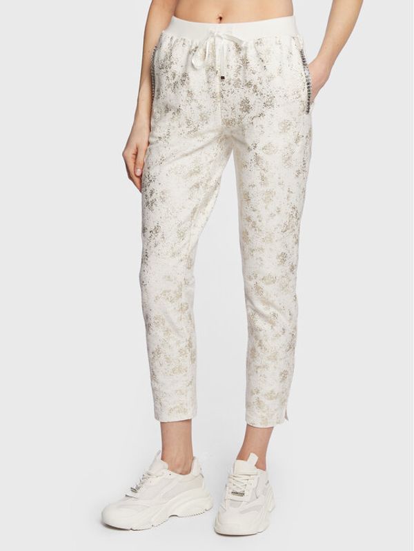 Liu Jo Liu Jo Sport Долнище анцуг TA3119 F0090 Екрю Regular Fit