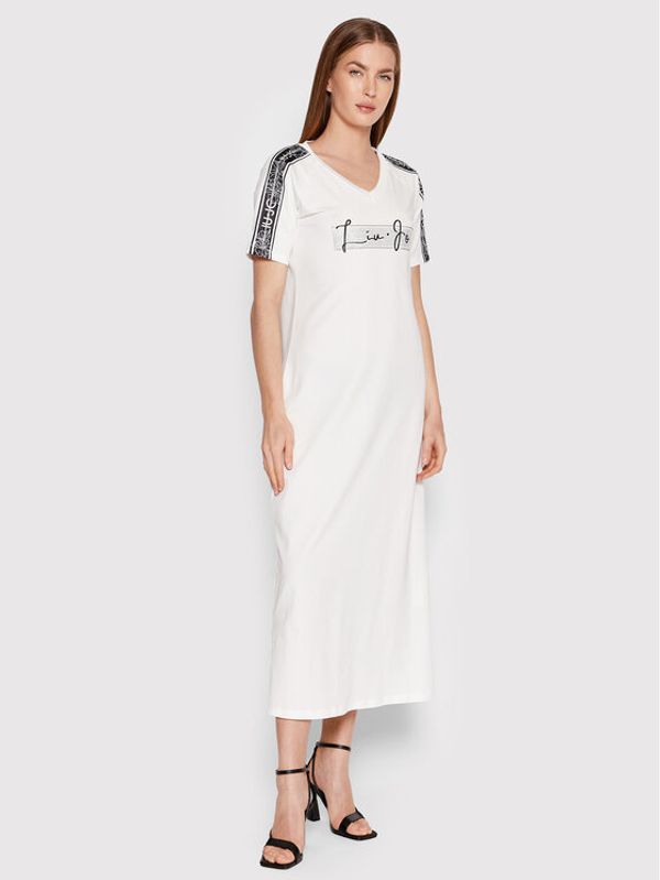 Liu Jo Liu Jo Sport Ежедневна рокля TA2125 JS003 Бял Relaxed Fit