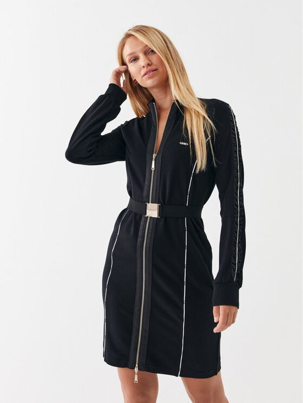 Liu Jo Liu Jo Sport Ежедневна рокля TF3152 J6182 Черен Regular Fit