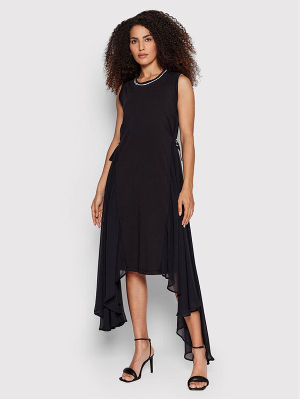 Liu Jo Liu Jo Sport Лятна рокля TA2180 J0088 Черен Regular Fit