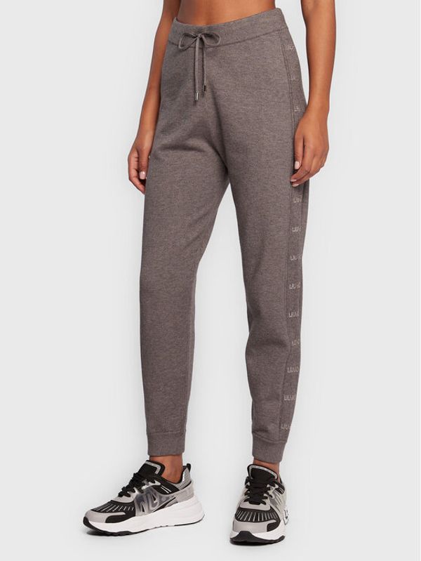 Liu Jo Liu Jo Sport Плетени панталони TF2106 MA63M Сив Regular Fit