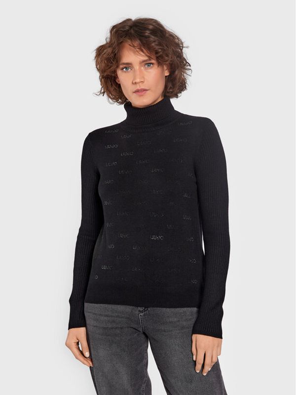 Liu Jo Liu Jo Sport Поло TF2107 MA63M Черен Regular Fit