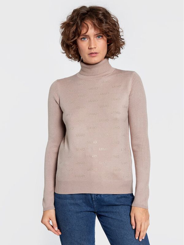 Liu Jo Liu Jo Sport Поло TF2107 MA63M Кафяв Regular Fit