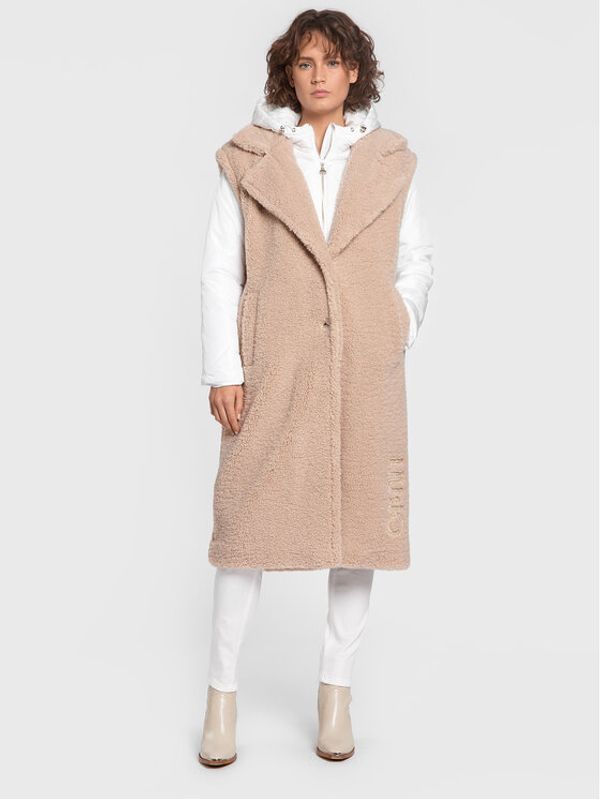 Liu Jo Liu Jo Sport Пухено яке TF2193 E0789 Бял Regular Fit