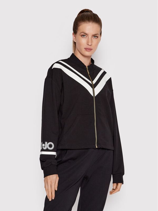 Liu Jo Liu Jo Sport Суитшърт TA2186 F0090 Черен Relaxed Fit