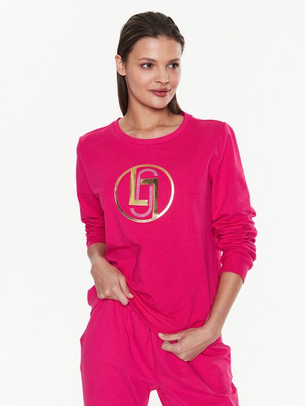 Liu Jo Liu Jo Sport Суитшърт TA3144 F0090 Розов Regular Fit
