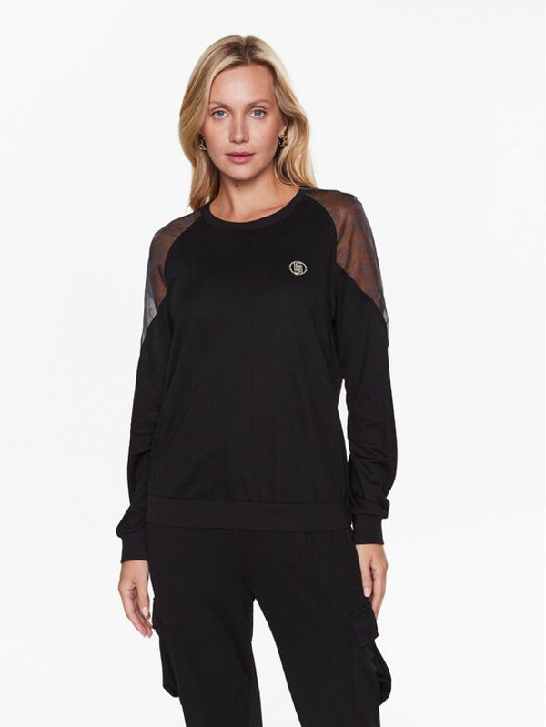 Liu Jo Liu Jo Sport Суитшърт TA3229 J6595 Черен Regular Fit