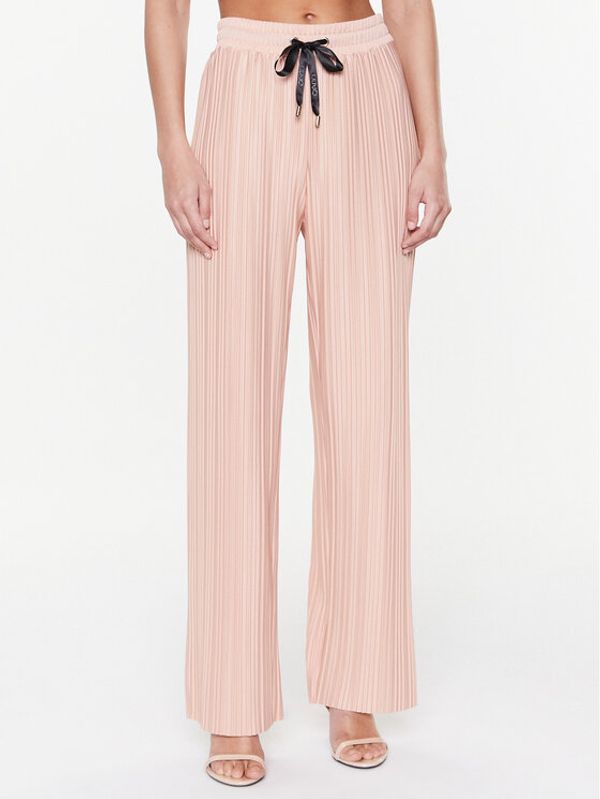 Liu Jo Liu Jo Sport Текстилни панталони TA3073 J6579 Бежов Relaxed Fit