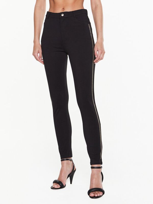 Liu Jo Liu Jo Sport Текстилни панталони TA3155 J6182 Черен Slim Fit