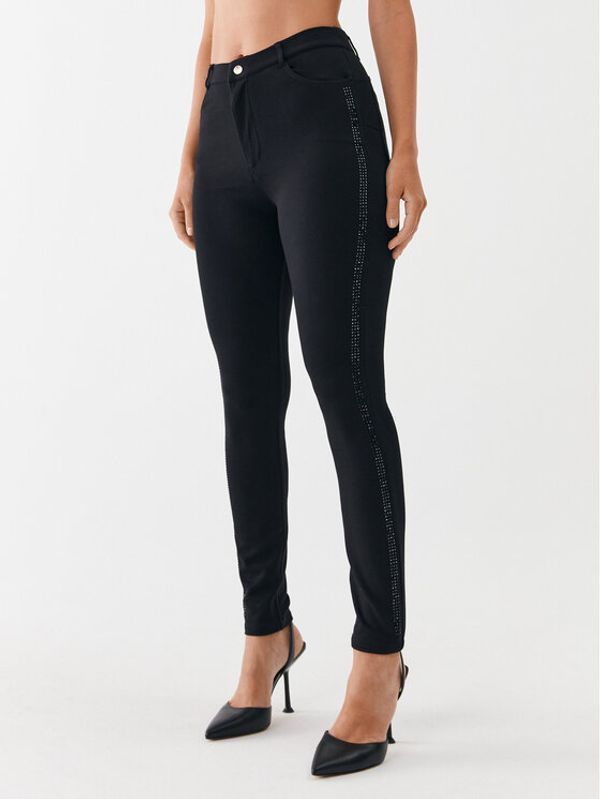 Liu Jo Liu Jo Sport Текстилни панталони TF3272 J6182 Черен Slim Fit