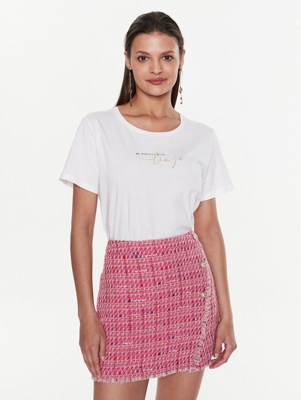 Liu Jo Liu Jo Sport Тишърт TA3185 JS923 Бял Regular Fit