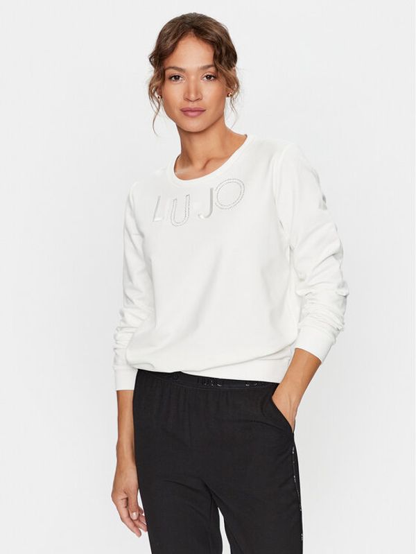 Liu Jo Liu Jo Суитшърт TF3080 F0702 Бял Regular Fit