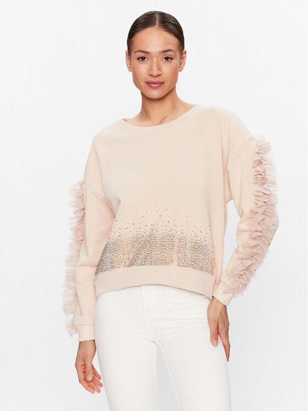 Liu Jo Liu Jo Суитшърт WA3150 F0933 Бежов Relaxed Fit