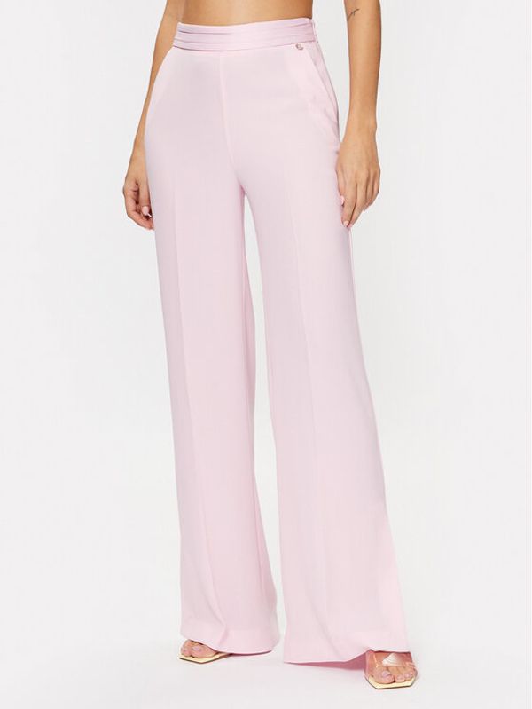 Liu Jo Liu Jo Текстилни панталони CA3176 T2506 Розов Regular Fit