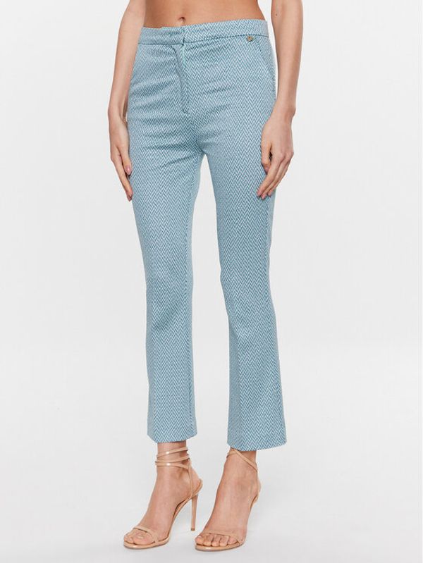 Liu Jo Liu Jo Текстилни панталони CA3409 J1919 Син Regular Fit