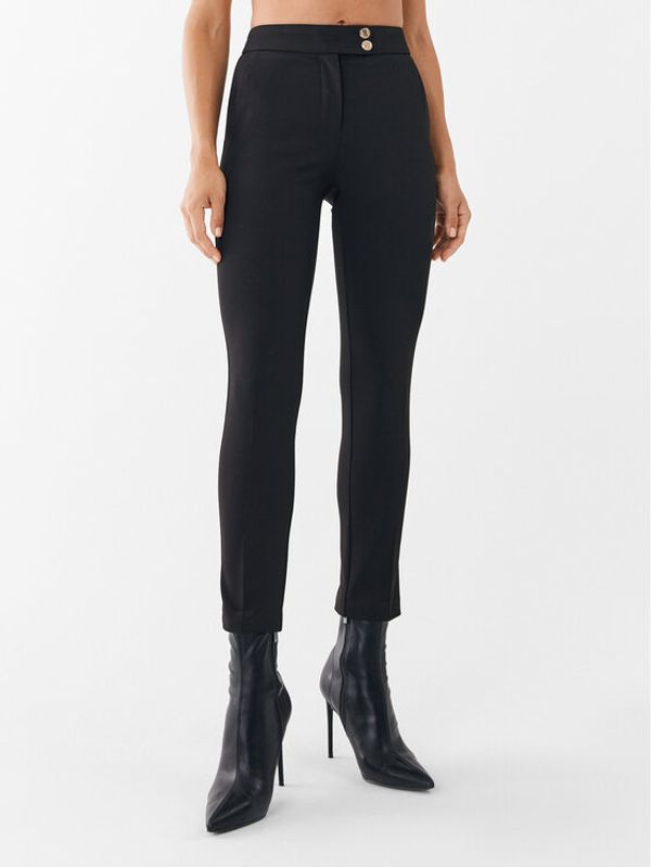 Liu Jo Liu Jo Текстилни панталони CF3142 T2527 Черен Regular Fit