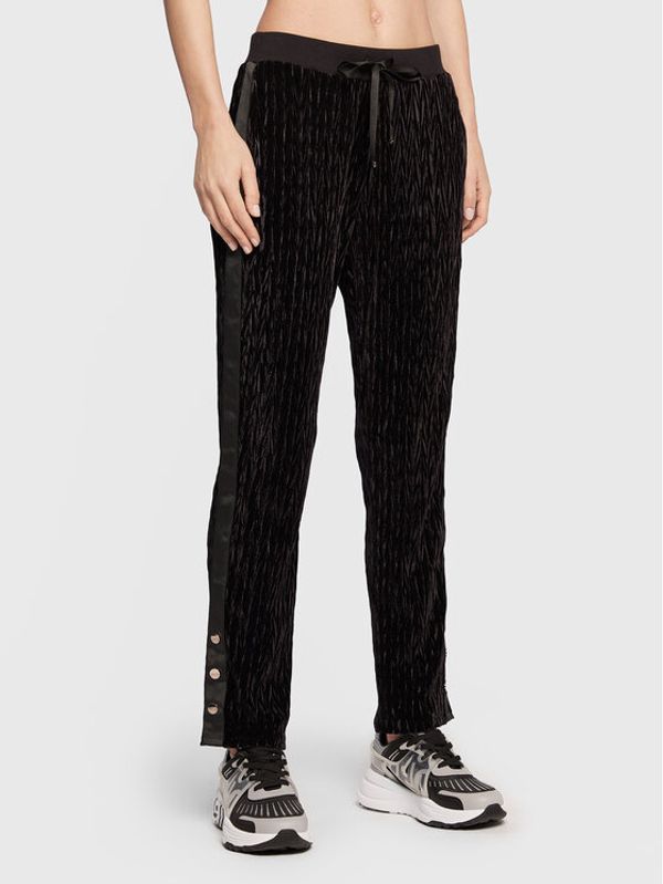 Liu Jo Liu Jo Текстилни панталони TF2128 J6259 Черен Regular Fit