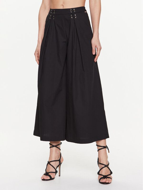 Liu Jo Liu Jo Текстилни панталони WA3160 T3051 Черен Regular Fit