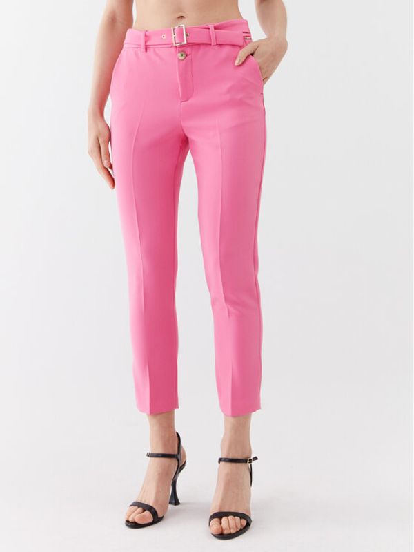 Liu Jo Liu Jo Текстилни панталони WA3188 T7896 Розов Regular Fit