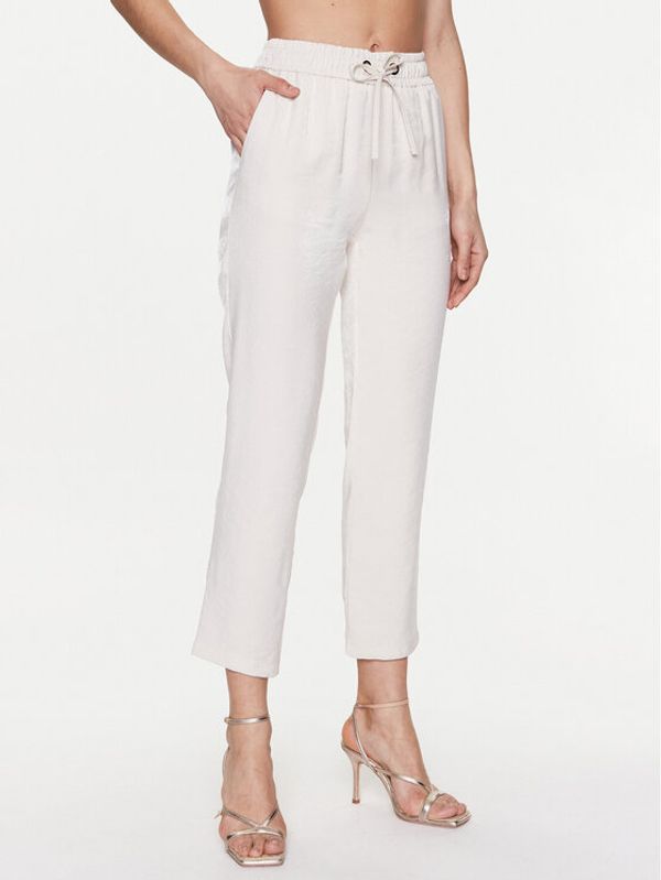 Liu Jo Liu Jo Текстилни панталони WA3272 T3406 Екрю Regular Fit