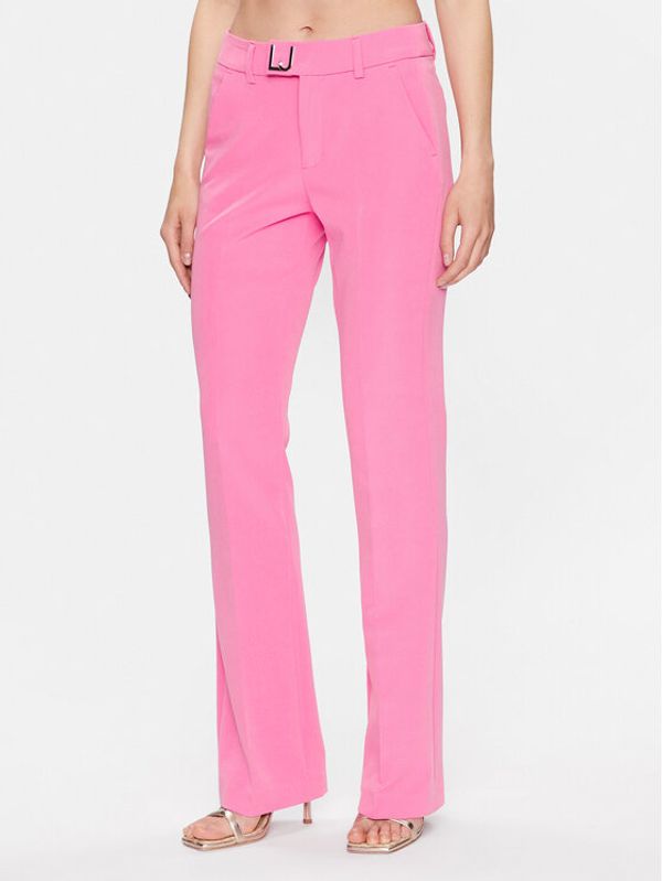 Liu Jo Liu Jo Текстилни панталони WA3434 T7896 Розов Regular Fit