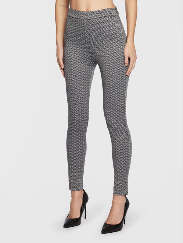 Liu Jo Liu Jo Текстилни панталони WF2203 J4044 Сив Slim Fit