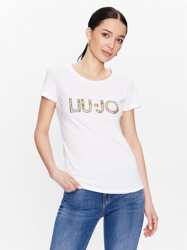 Liu Jo Liu Jo Тишърт VA3025 J5003 Бял Regular Fit