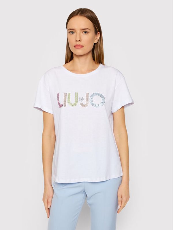 Liu Jo Liu Jo Тишърт WA2518 J6308 Бял Regular Fit