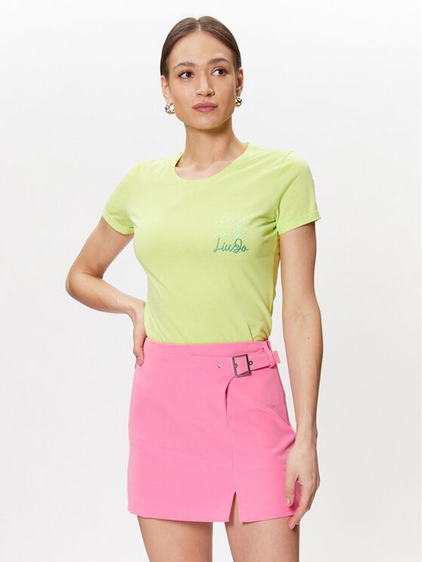 Liu Jo Liu Jo Тишърт WA3139 J6308 Зелен Regular Fit