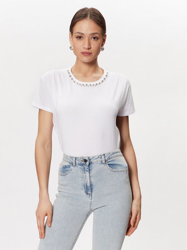 Liu Jo Liu Jo Тишърт WA3142 J6308 Бял Regular Fit