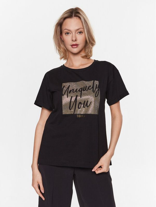Liu Jo Liu Jo Тишърт WA3277 JS923 Черен Relaxed Fit